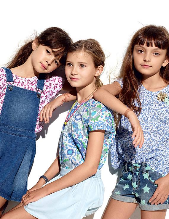 Sophia Zalipsky in United Colors of Benetton 2015 Kids Campaign – Spring Summer – “Shirts & Colors”